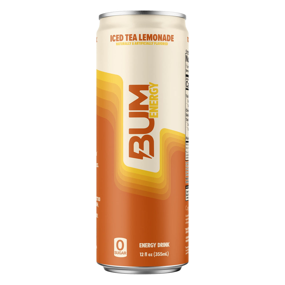 BUM Energy Lemonade Zero Sugar Crash Free Focus · Bebida energética · 355 ml · lata