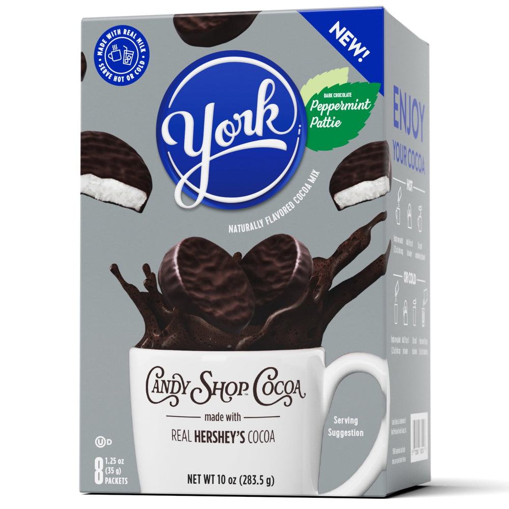 Shop Cocoa YORK Peppermint Pattie Cocoa Mix | Hot · Caramelos · 8 pzas de 35 g