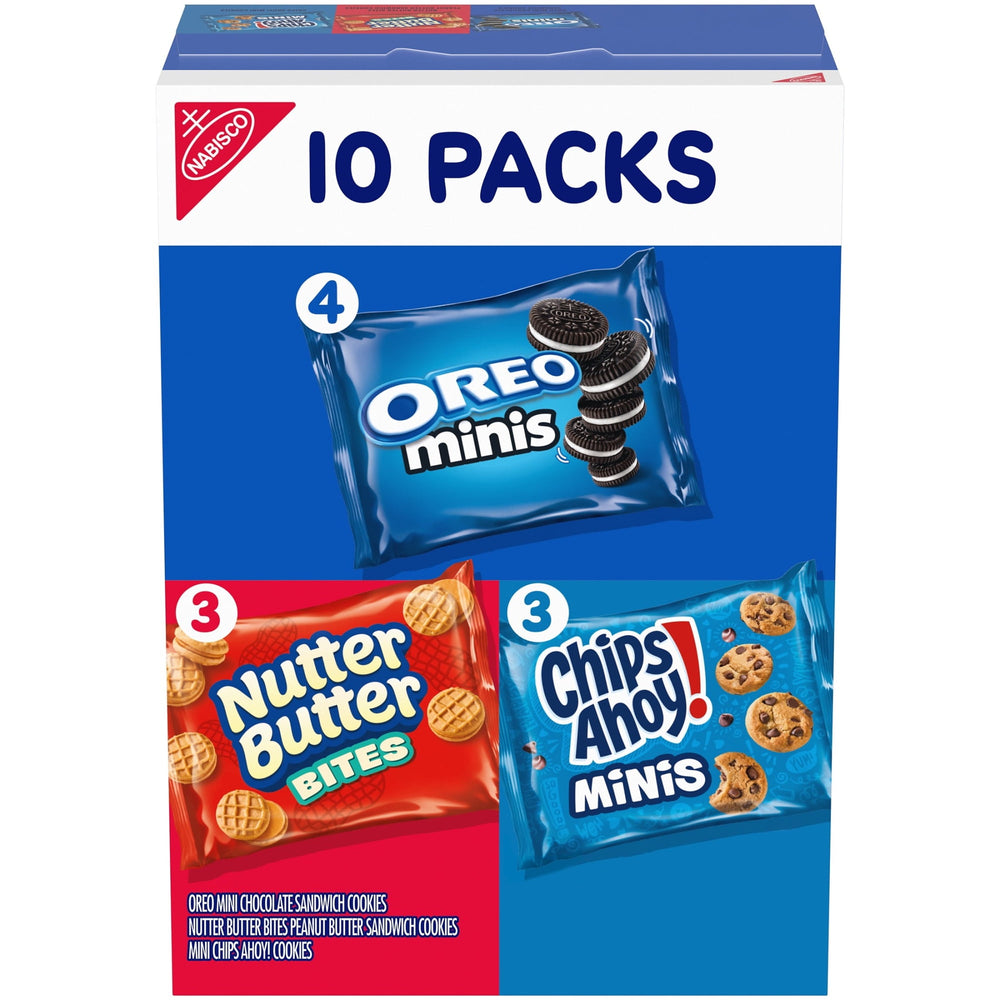Nabisco Variety Pack OREO Minis · Galletas · 10 sobres
