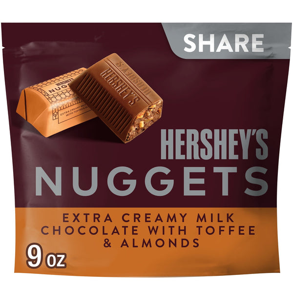 Hershey's Nuggets Milk Chocolate Toffee · Caramelos · 255 g
