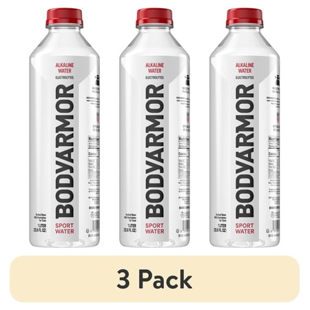 BODYARMOR SportWater Bottle 1 Liter · Bebida · 3 botellas