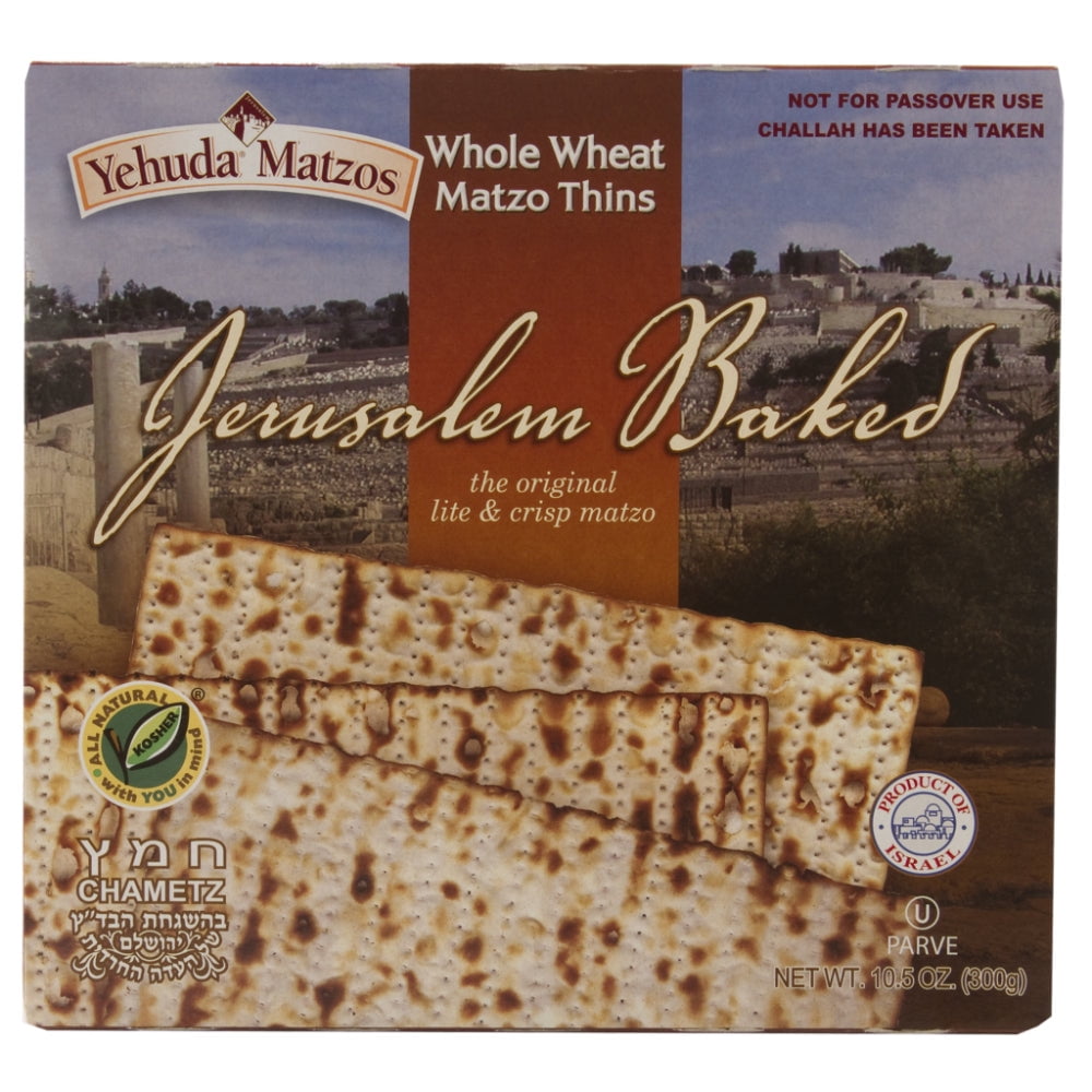 Yehuda Matzo Thins Matzo Thins Whole Wheat · Galletas saladas · 298 g