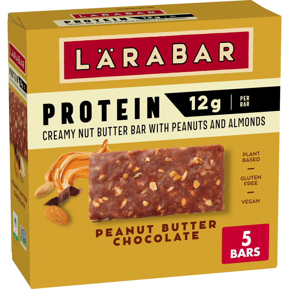 Larabar Peanut Butter Chocolate Gluten Free · Barras · 5 pzas de 12 g