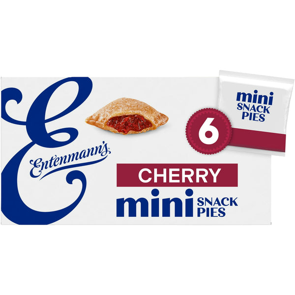 Entenmann's Cherry Pies mini · Pastelitos · 340 g · caja