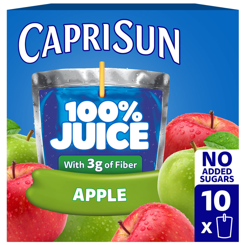 Capri Sun 100% Juice Juice Boxes redients · Bebida · 10 sobres de 170 g