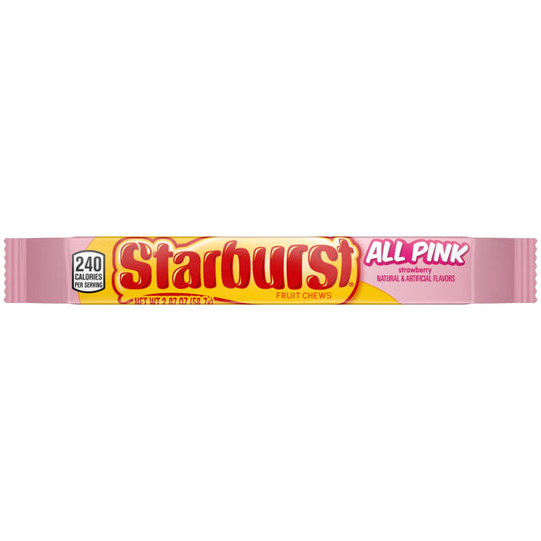 Starburst All Pink Fruit Chews Full · Caramelos · 59 g
