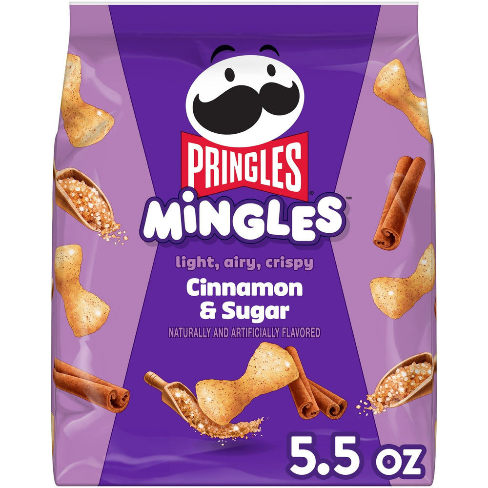 Pringles Mingles Cinnamon and Sugar Sweet · Papas · 156 g