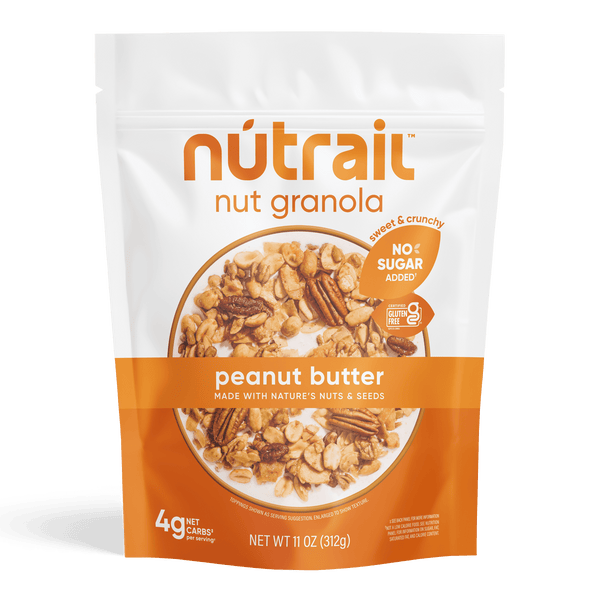 NuTrail Nut Peanut Butter No Sugar Added Gluten Free · Granola · 312 g