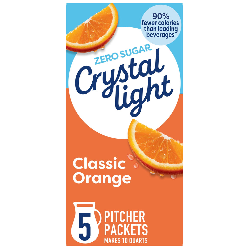 Crystal Light 5 Pitcher Packets Zero Sugar · Polvo para agua · 71 g · sobres