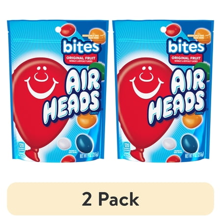 Airheads Bites Fruit · Caramelos · 2 pack de 255 g