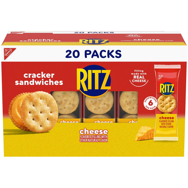 RITZ Cheese 20 · Galletas saladas · 20 sobres