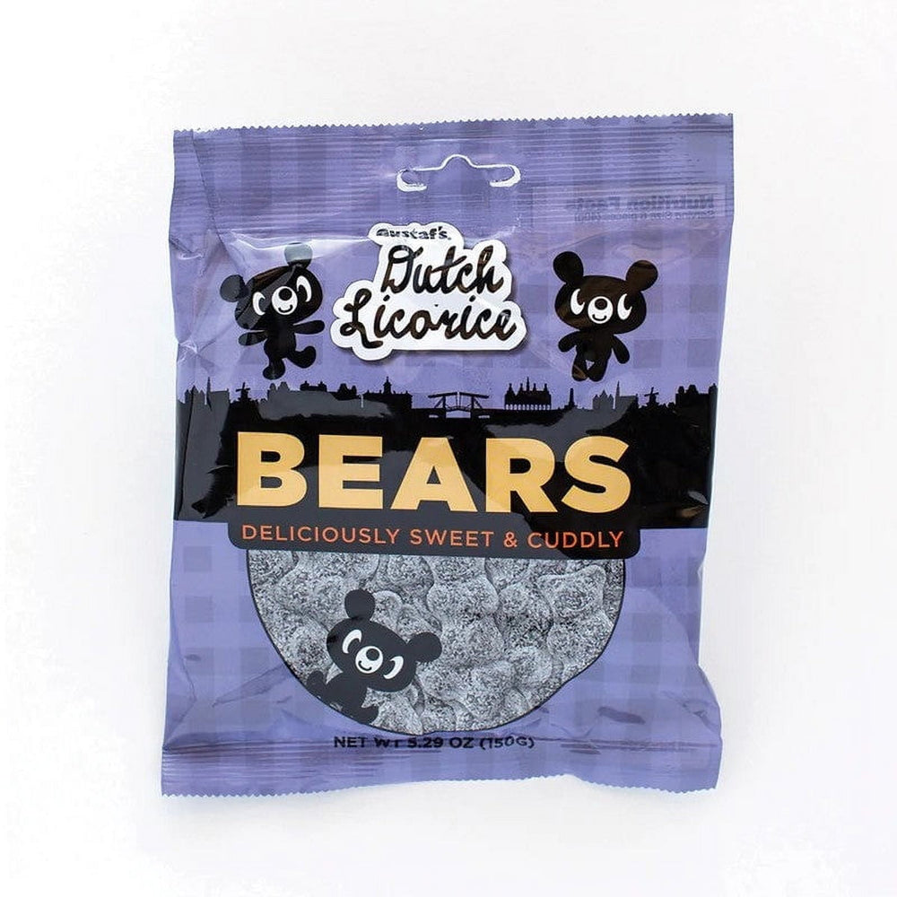 Gustaf's Dutch Licorice Bears · Gomitas · 147 g