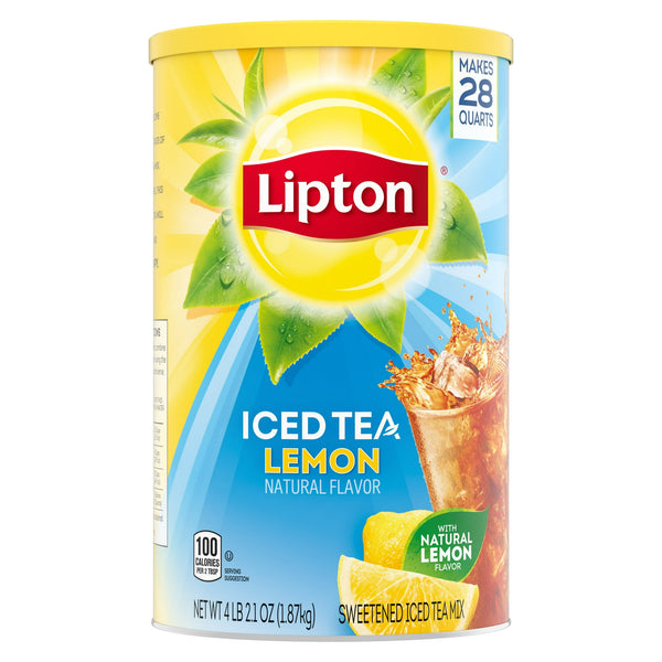 Lipton Lemon Black Tea Tea Mix 28 Quarts · Té