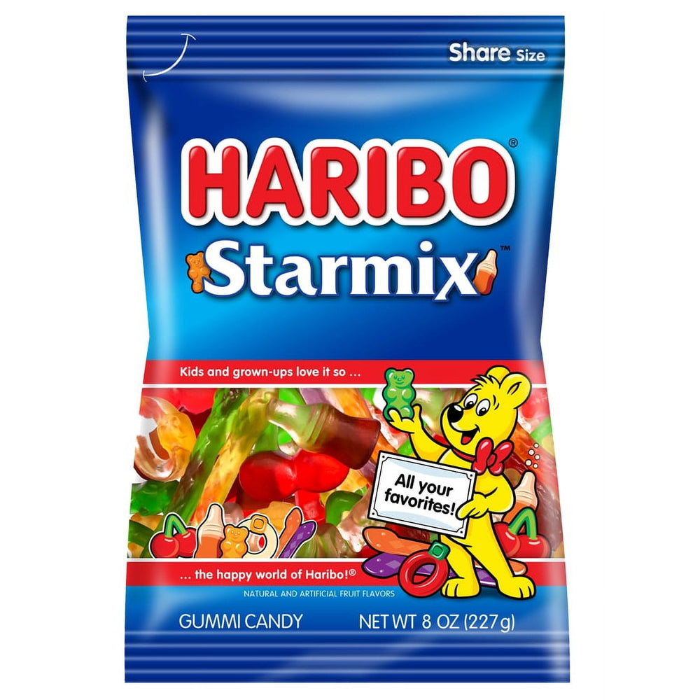 Haribo Starmix · Gomitas · 227 g · bolsa · tamaño para compartir