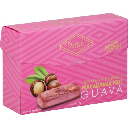 Diamond Bakery Macnut Shortbread Guava · 10 galletas, 113 g