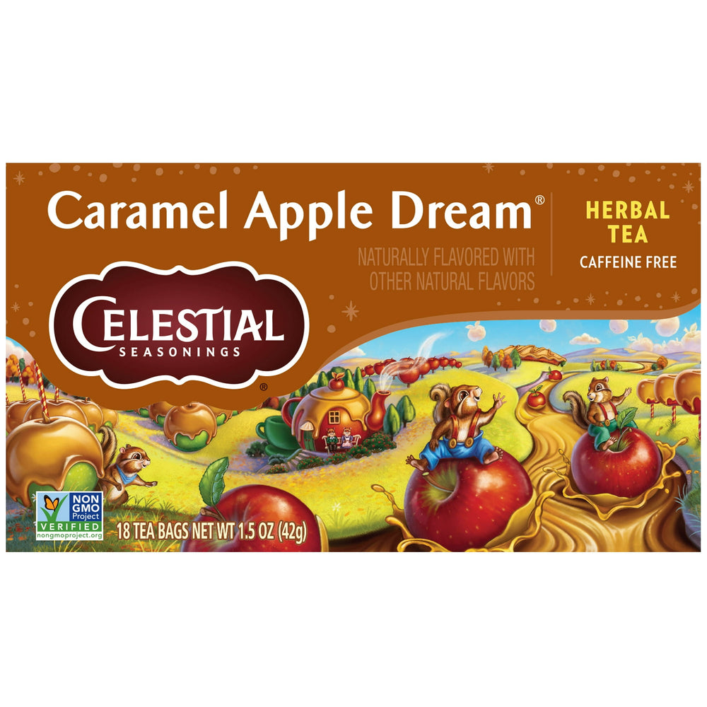 Celestial Seasonings Caramel Apple Dream Caffeine-Free · Salsa y sazonador · 18 pzas