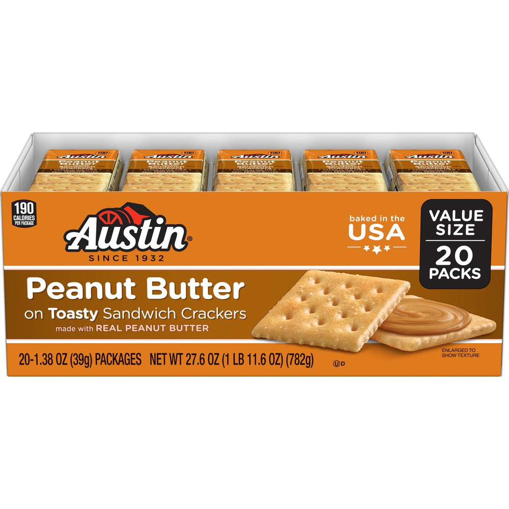 Austin Peanut Butter On Toasty · Galletas saladas · 20 pzas