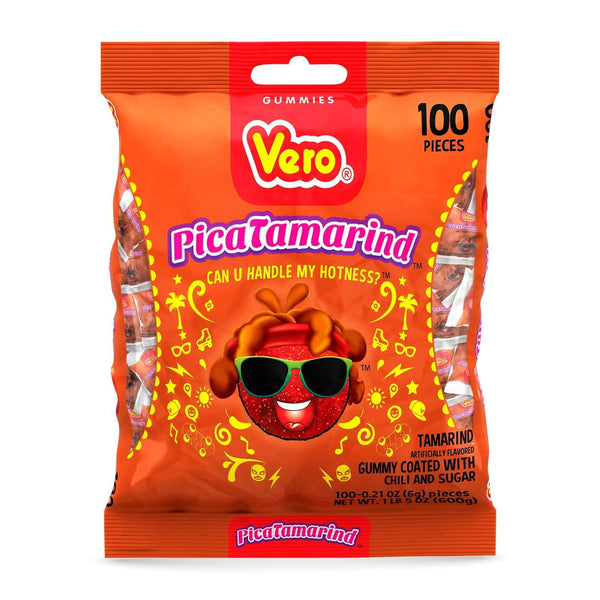 Vero PicaTamarind Sweet and Spicy · Gomitas · 100 pzas · 595 g