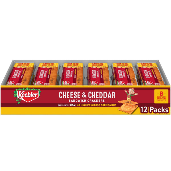 Keebler Cheese and Cheddar · Galletas saladas · 12 pzas