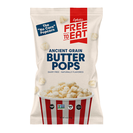 Free To Eat Ancient Grain Butter Pops · Botana · 113 g