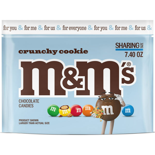 M&M’s Cookie Milk Chocolate Sharing Size – · Galletas · 210 g · bolsa