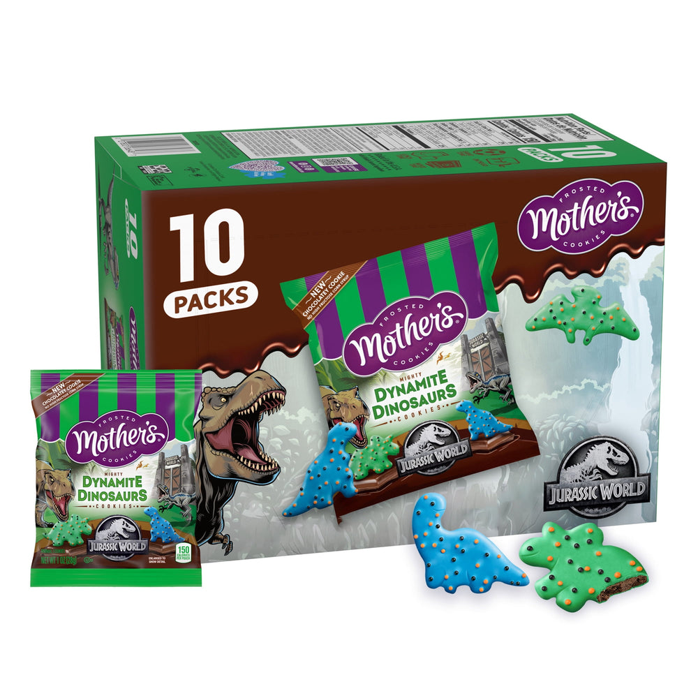 Mother's Chocolatey Dynamite Dinosaurs Inspired by · Galletas · 10 pack de 283 g