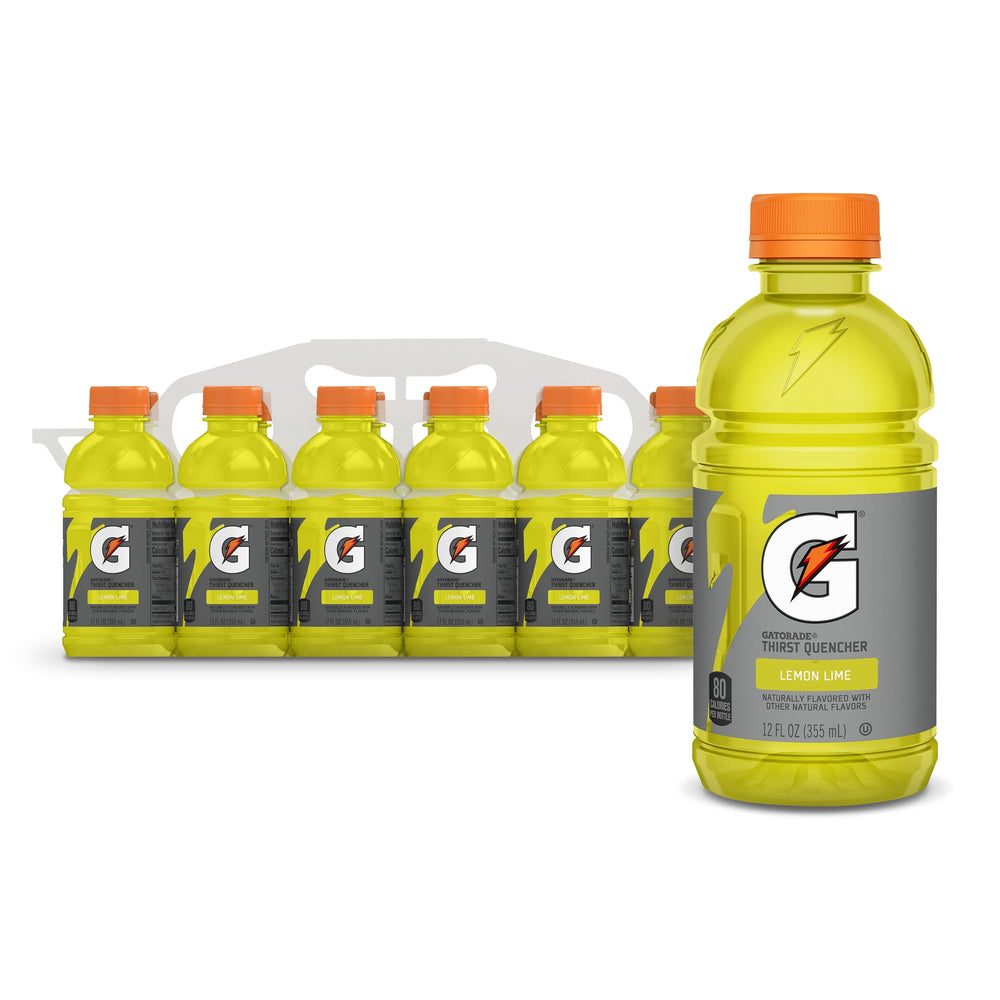 Gatorade Thirst Quencher Lemon Lime · Bebida · 12 pzas de 355 ml