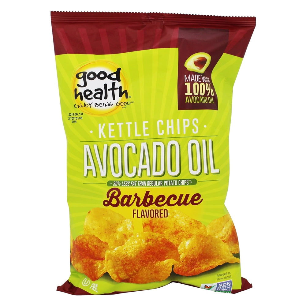 Good Health Kettle Avocado Oil Barbecue Potato · Papas · 142 g