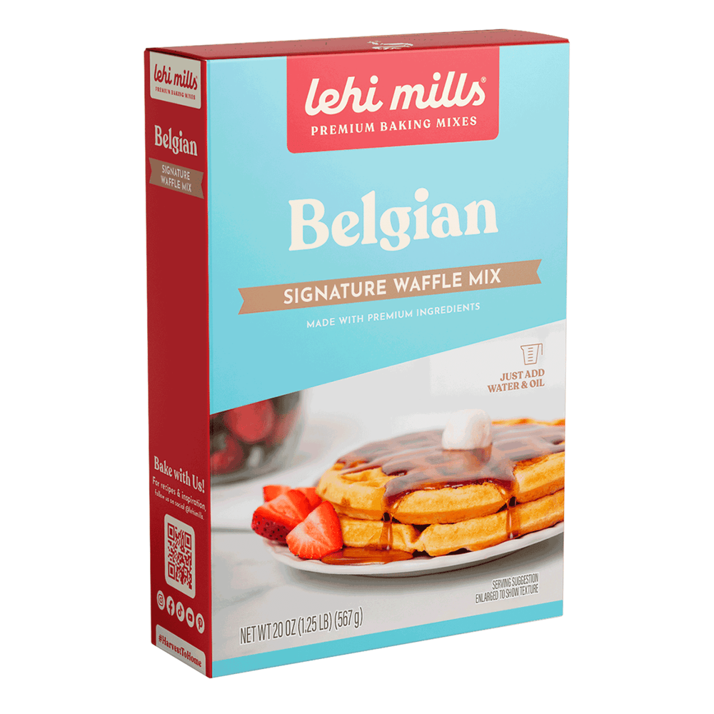 Lehi Mills Belgian Waffle · Cereal · 567 g · caja