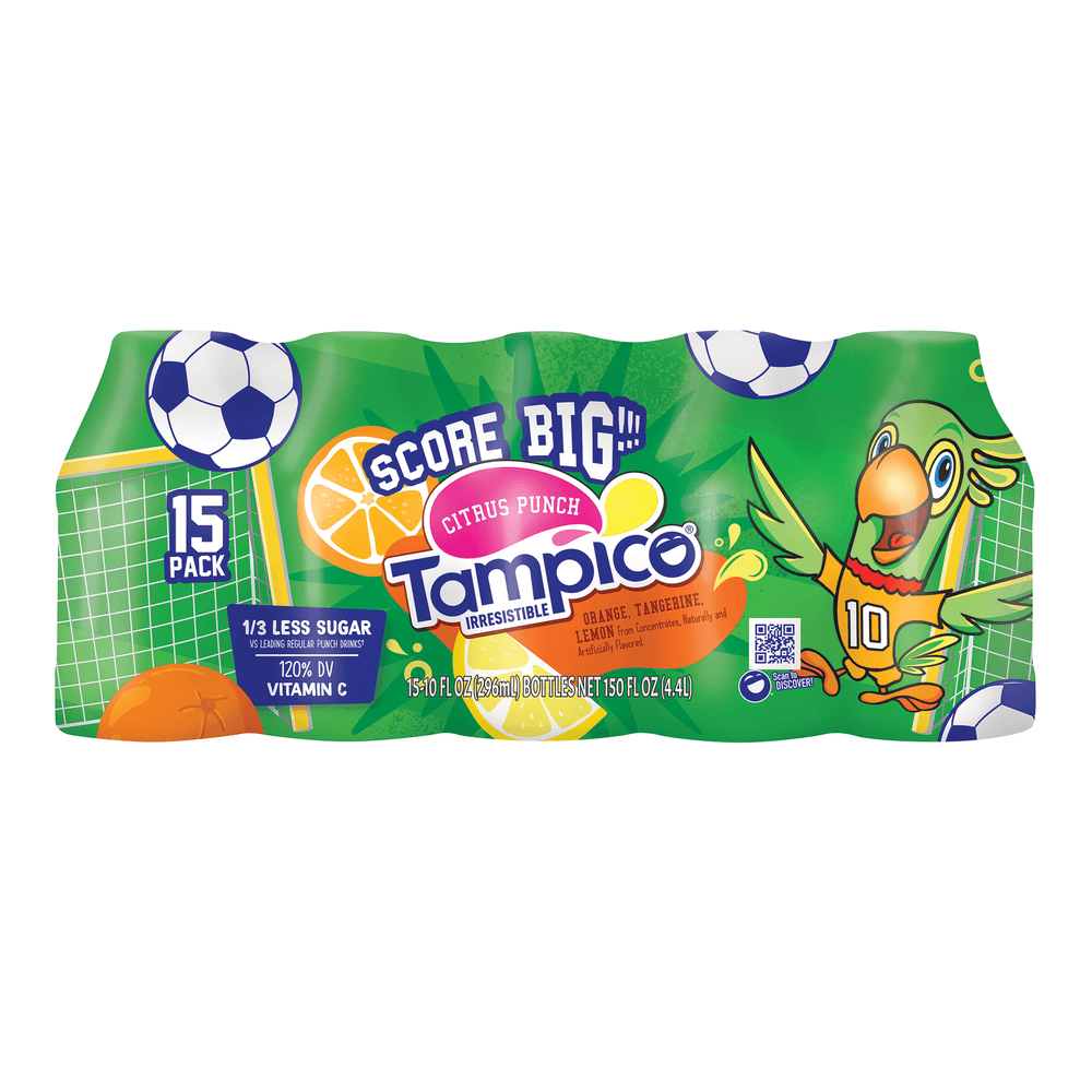 Tampico Citrus Punch Orange Tangerine Lemon · Bebida · 15 pack de 296 ml