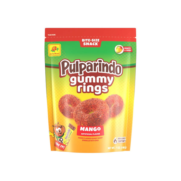 Pulparindo Mango Rings · Caramelos