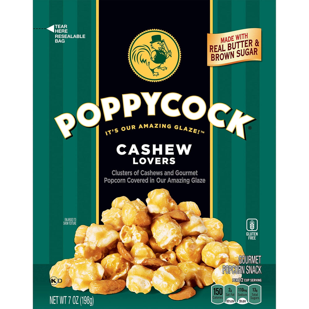POPPYCOCK Cashew Lovers Gourmet · Palomitas · 198 g · bolsa
