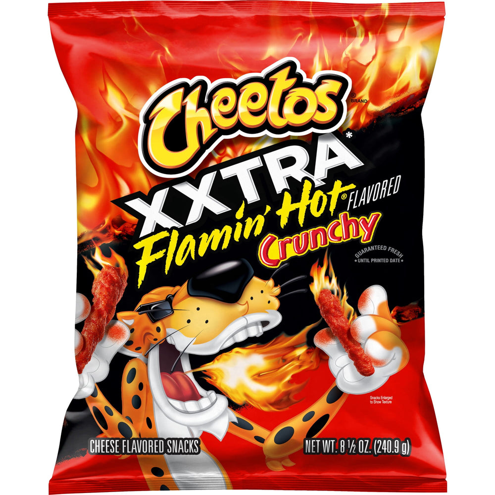 Cheetos XXTRA Flamin' Hot Cheese · Frituras · 241 g · bolsa