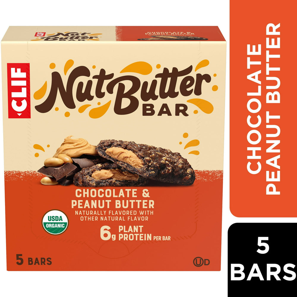 CLIF Nut Butter Bar Chocolate Peanut Butter Filled Energy · Barra · 5 pzas