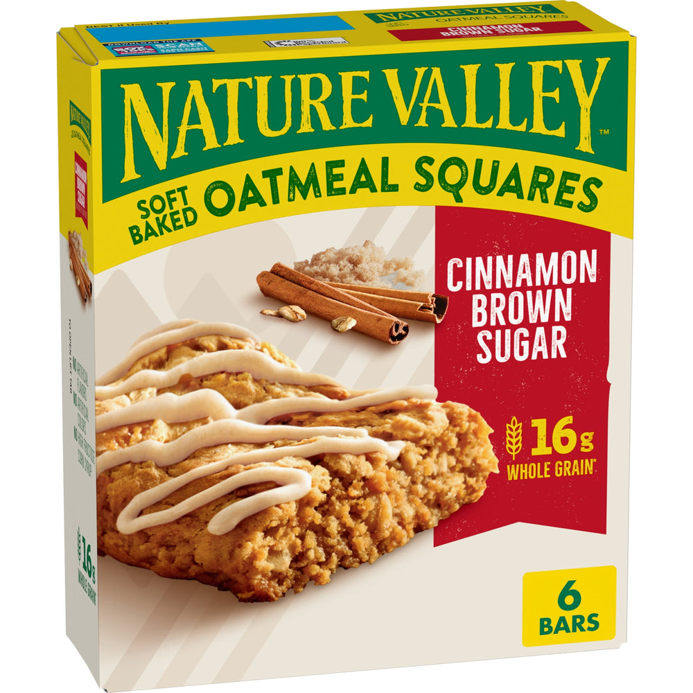 Nature Valley Soft- Squares Cinnamon Brown Sugar · Barra · 6 pzas de 211 g