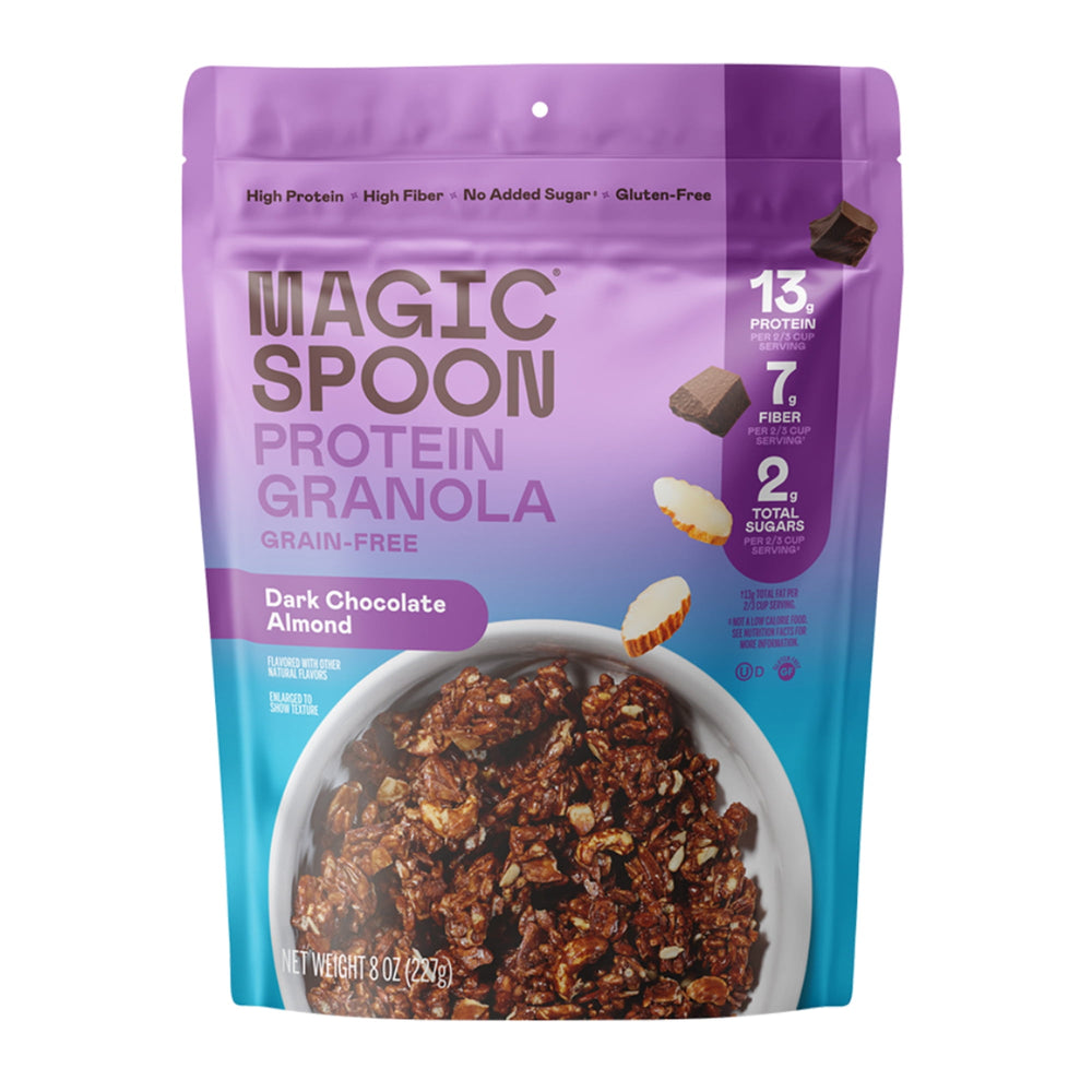 Magic Spoon Dark Chocolate Almond Protein · Granola · 227 g · bolsa