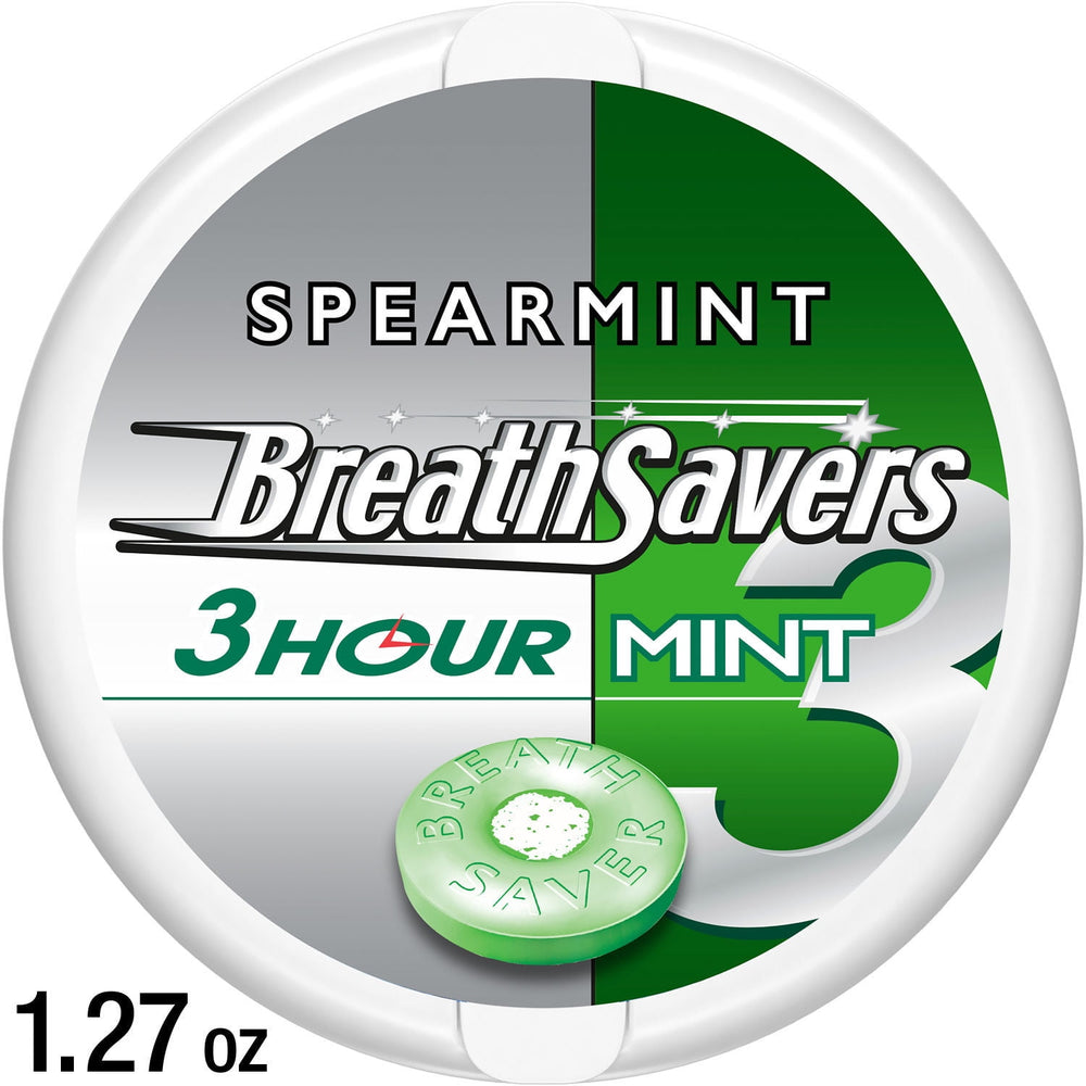 Breath Savers Spearmint · Chicles y mentas · 36 g · lata