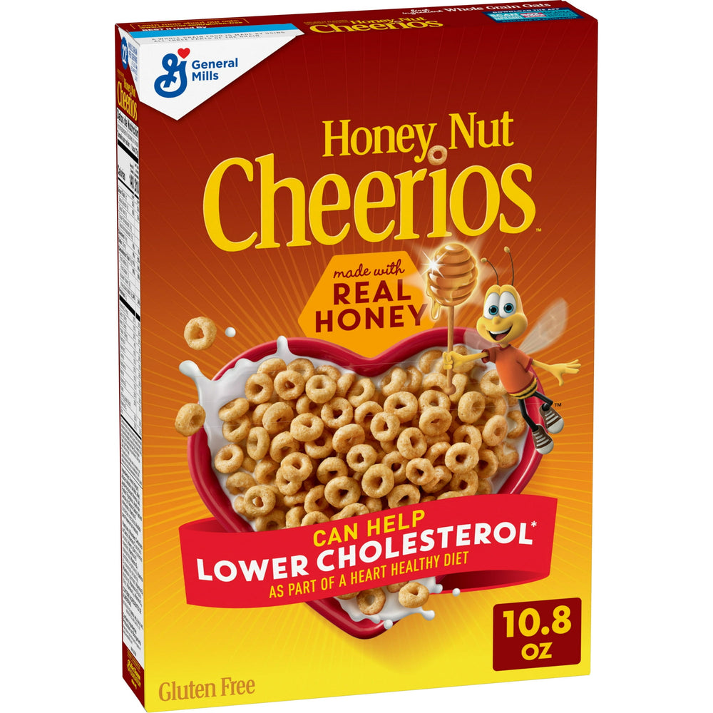 Honey Nut Cheerios Heart Healthy sin gluten · Cereal · 306 g
