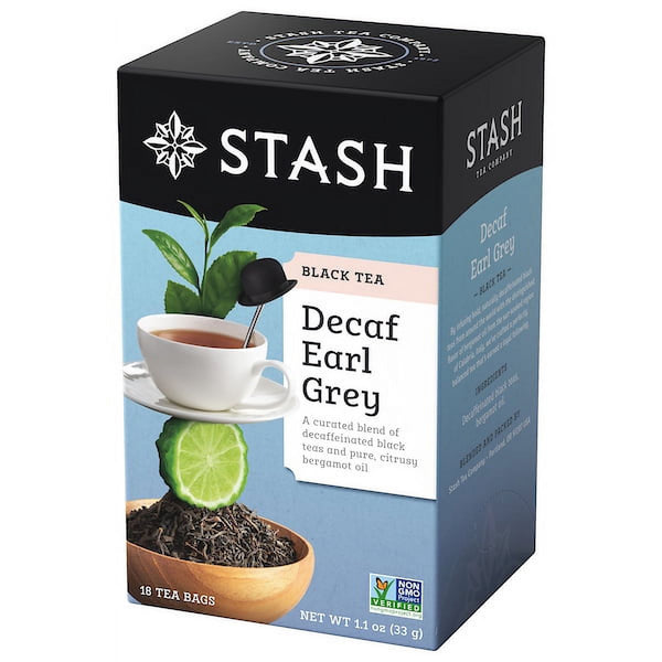 Stash Tea Decaf Earl Grey Tea · Té · 18 pzas de 31 g