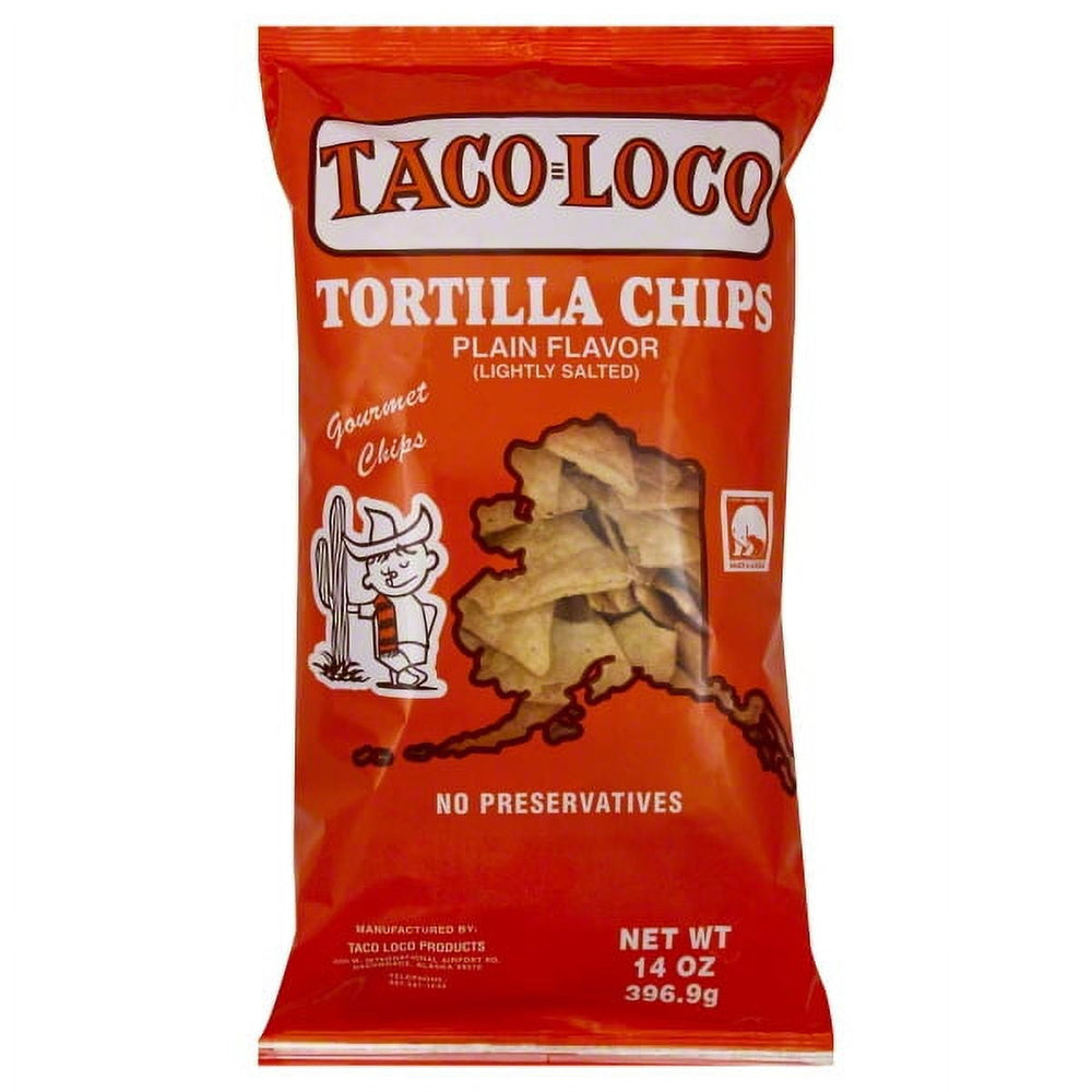 Taco Loco Plain · Totopos · 397 g