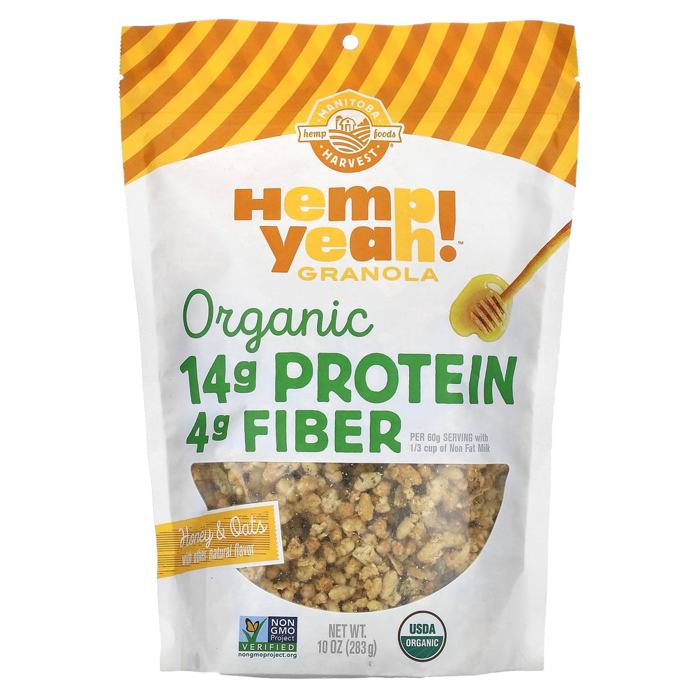 Manitoba Harvest Honey & Oats with Organic Hemp Hearts · Granola · 283 g