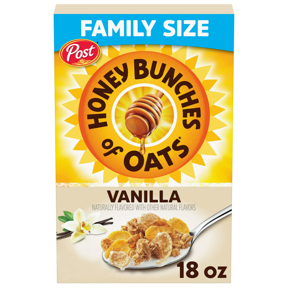 Honey Bunches of Oats Vanilla with Oats · Granola · 510 g · caja · tamaño familiar