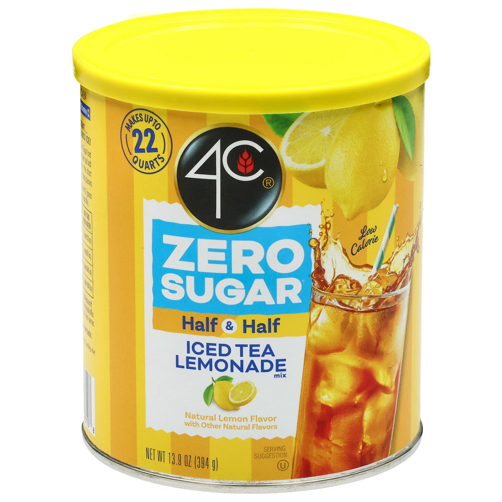 4C Half & Half /Lemonade Zero Sugar · Té · 394 g · bote