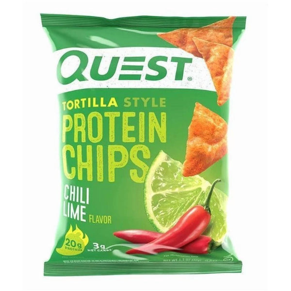 Quest Protein Chips Chili Lime · Totopos · 31 g