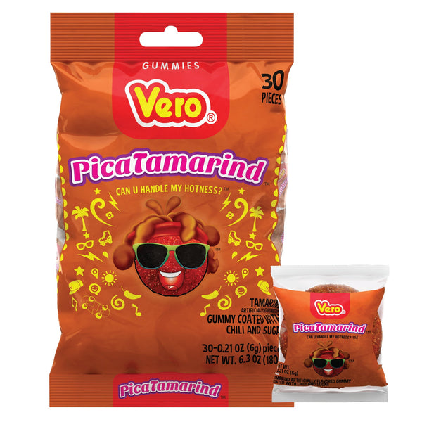 Vero Pica Tamarind Gummy Chili & Sugar · Gomitas · 179 g · bolsa