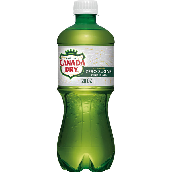 Canada Dry Ginger Ale Caffeine Free Zero Sugar · Refresco · 591 ml · botella