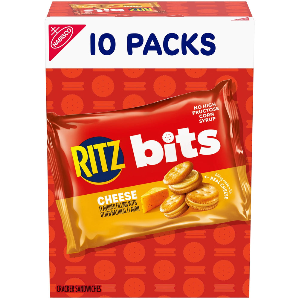 RITZ Bits Cheese · Galletas saladas · 10 sobres