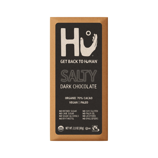 Hu Salty Dark Chocolate Bar · Caramelos · 60 g