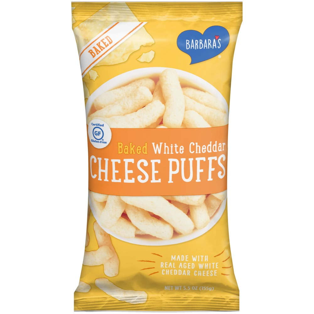 Barbara'S Bakery White Cheddar · Frituras · 156 g