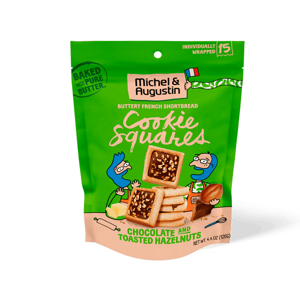 Michel & Augustin Hazelnut Cookie Squares · Galletas